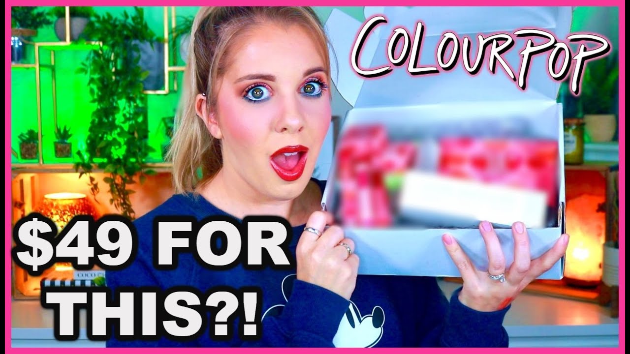 NEW! COLOURPOP VALENTINE'S DAY $49 MYSTERY BOX! |This was *SHOCKING*! | $110 Value...Really?!