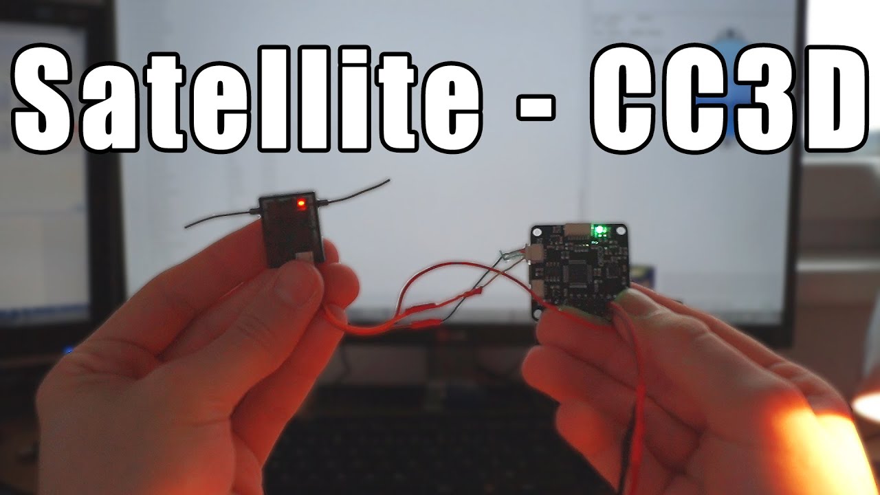 How to hook up a Satellite to CC3D (fast and easy!)