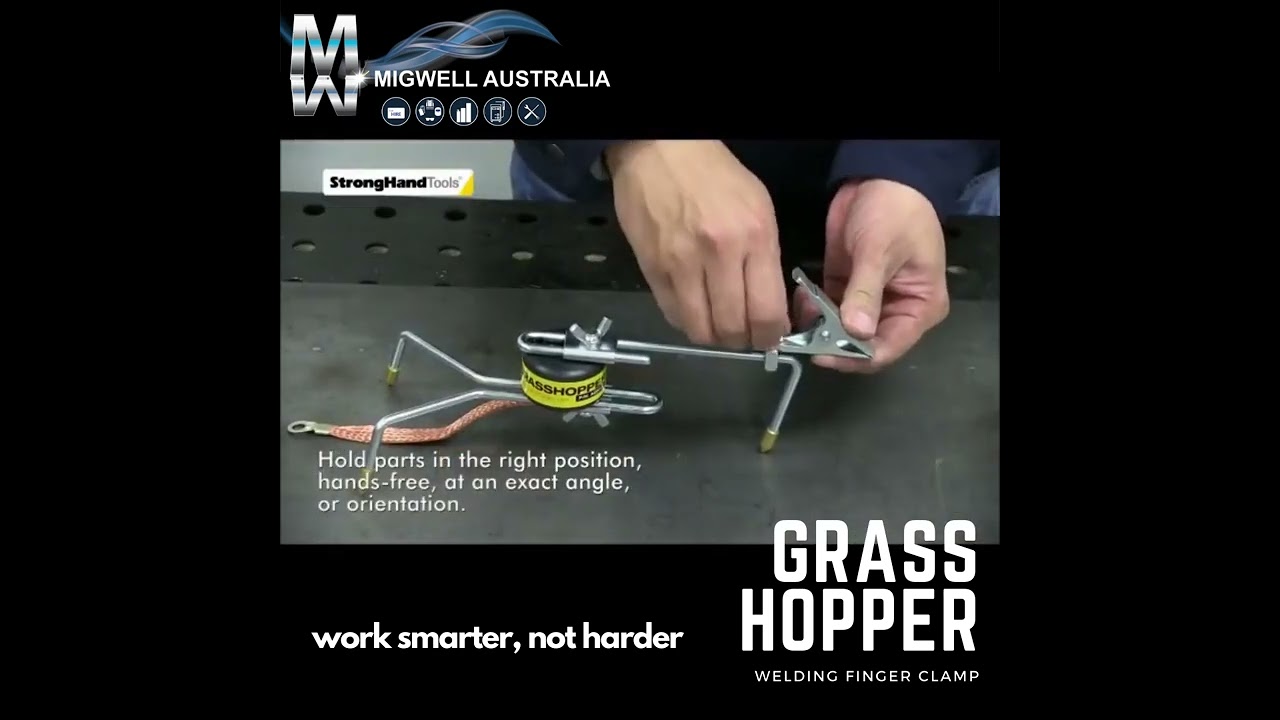 Strong Hand Clamp Grass Hopper