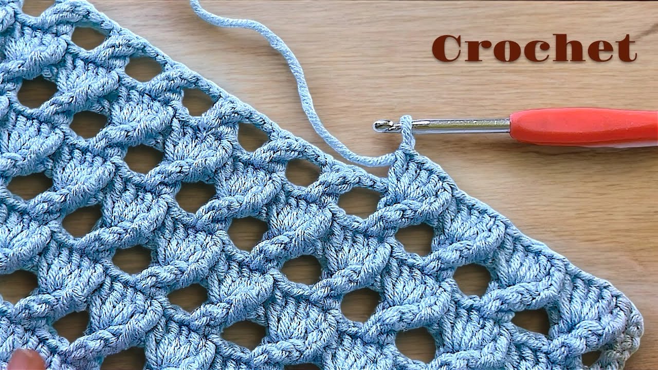 How To Crochet | VERY SLOWDEMONSTRATION | Single Crochet Stitch