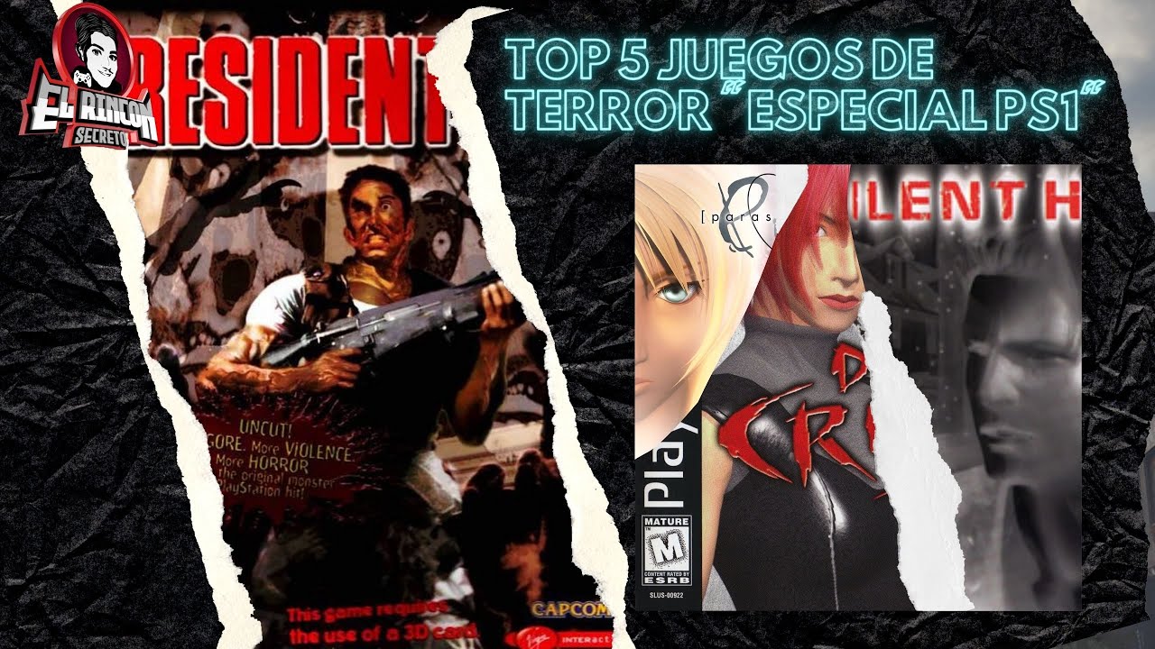 TOP 5 Juegos de terror (Especial PlayStation 1)