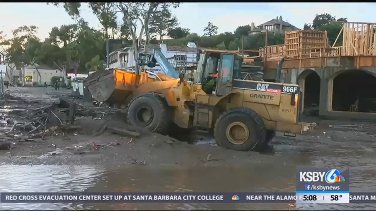 Mudslides wipe out homes, roads in Montecito