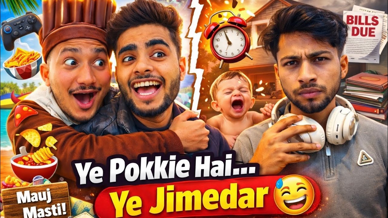 Ye Pokkie Hai… Ye Jimedar 😅 | Life Ke Do Phase 😂”