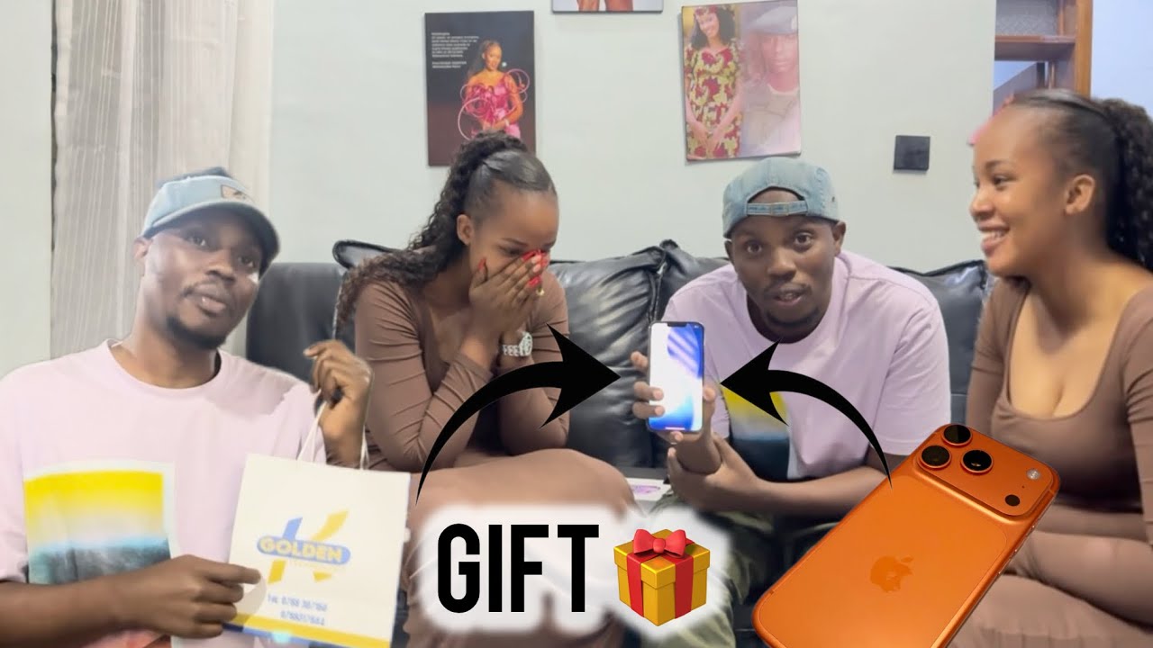 Woww! AG AHAYE GIFT MICKY YA IPHONE KURI ANNIVERSARY YIWE YA MAVUKO 📱 