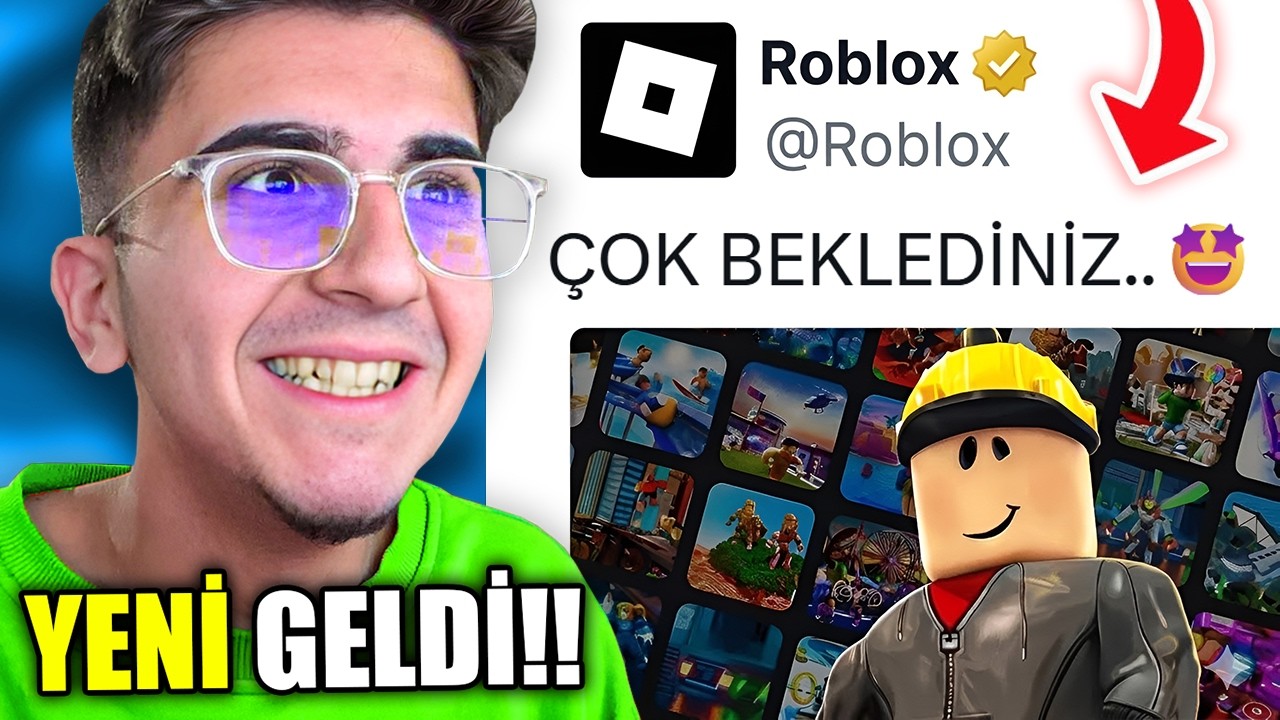 ROBLOX SONUNDA DEV G&Uuml;NCELLEME GELDİ!! 🚨 *Acil İzle*