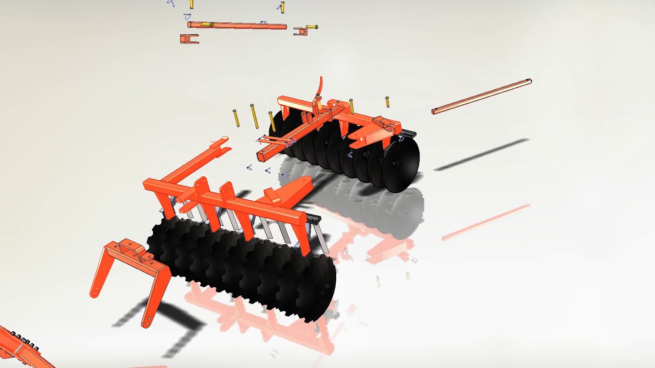 COMPACT HARROW   FINAL ASSEMBLY