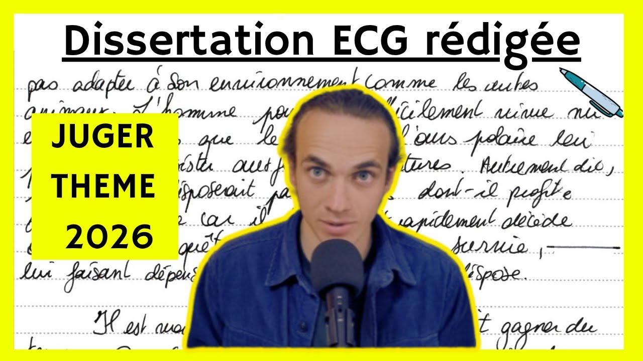 🎓 Dissertation “Juger sans savoir” — Sujet HEC 2026 intégralement rédigé 🎓