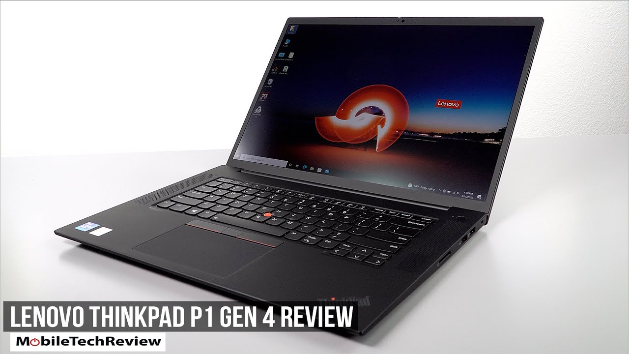Обзор Lenovo ThinkPad P1 Gen 4
