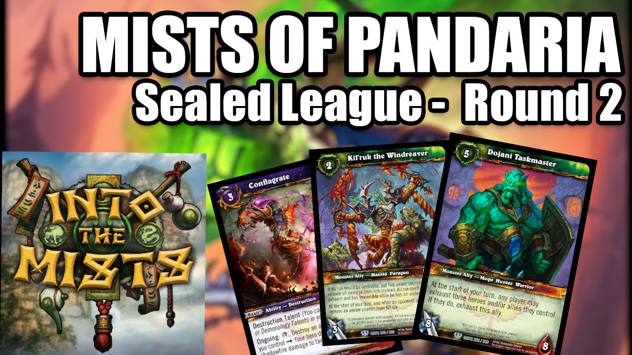 Sealed League - Warlock vs Warrior Round 2 - WoW TCG Reborn