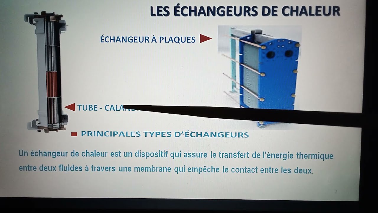 FLux thermique dans un échangeur tubulaire   partie 1