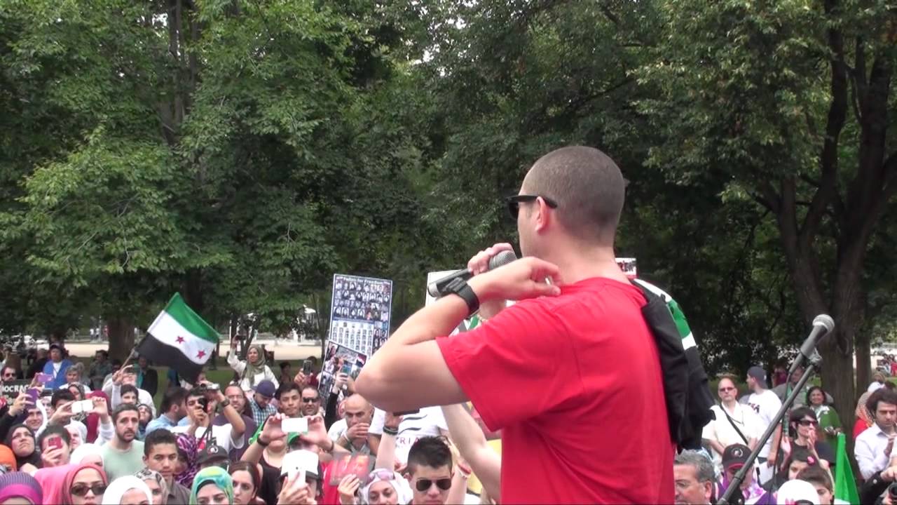 Omar Offendum Syria Freedom Rally Washington DC
