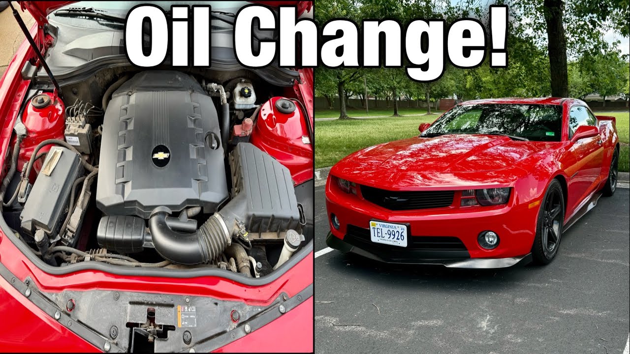 How To Change Oil On A 2011 V6 Camaro (Full Guide)