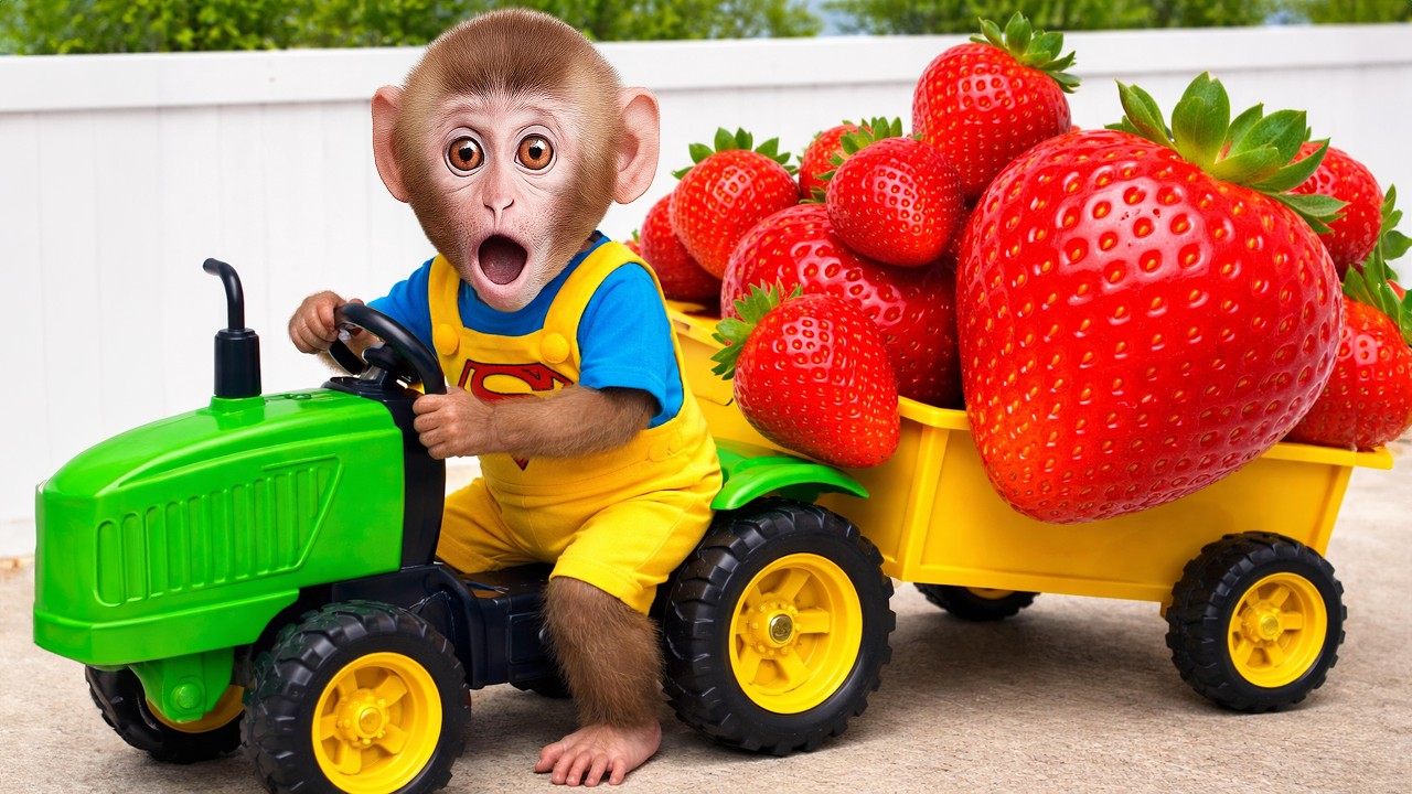 Bebé Mono Baba Busca al Ladrón de Diamantes y Compra Gomitas Dulces | MONO BABA ESP