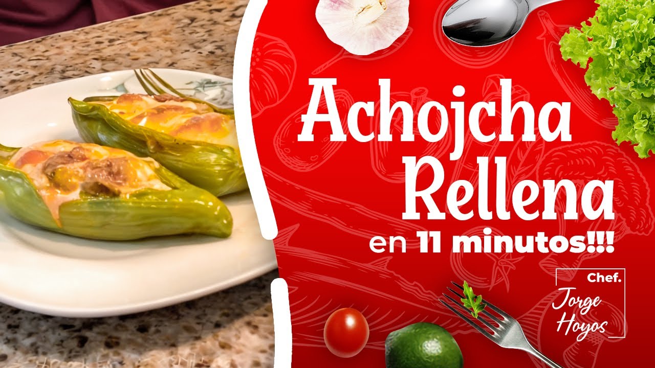 Achojcha Rellena EN SOLO 11 MINUTOS!!! | Jorge Hoyos Chef