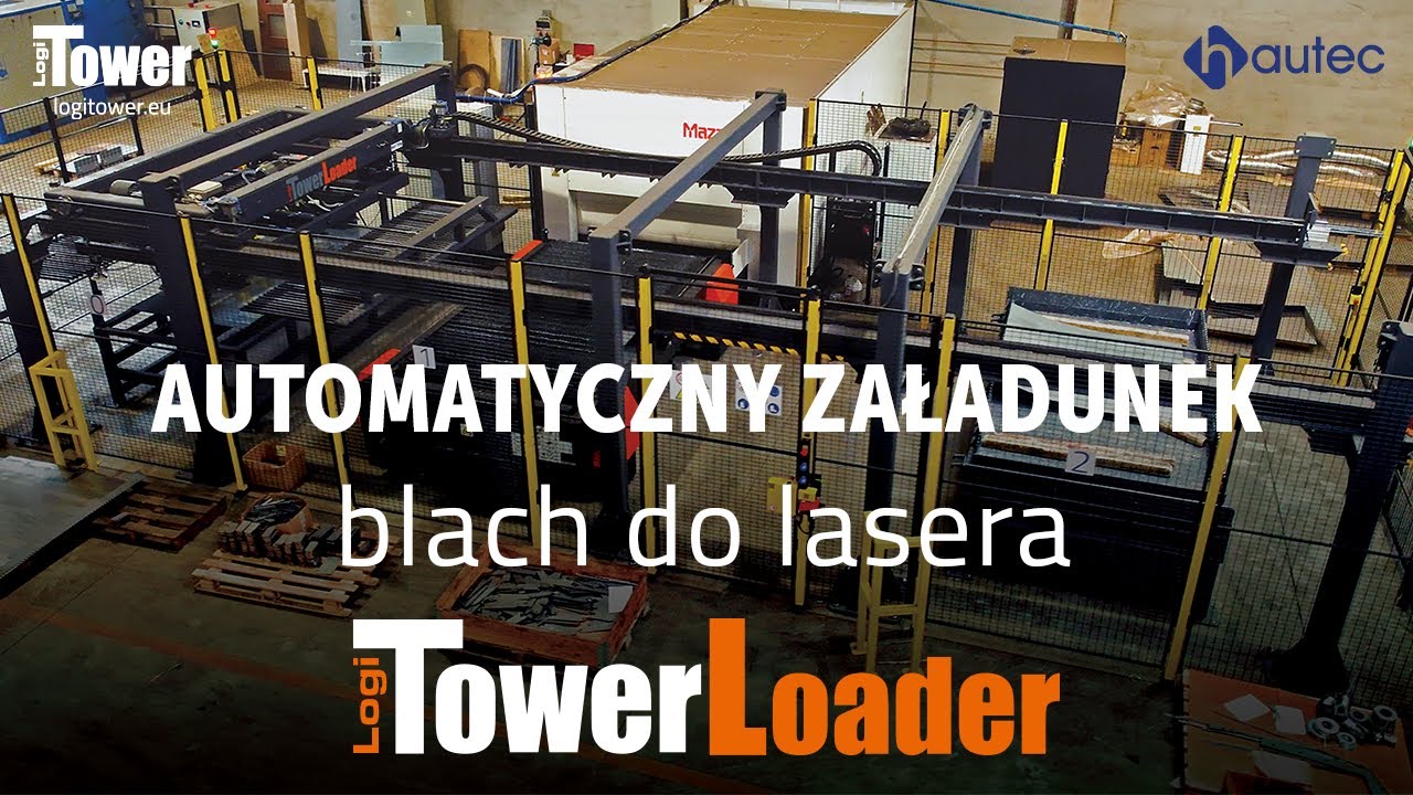 ISL: automatyczny załadunek blach do lasera LogiTowerLoader