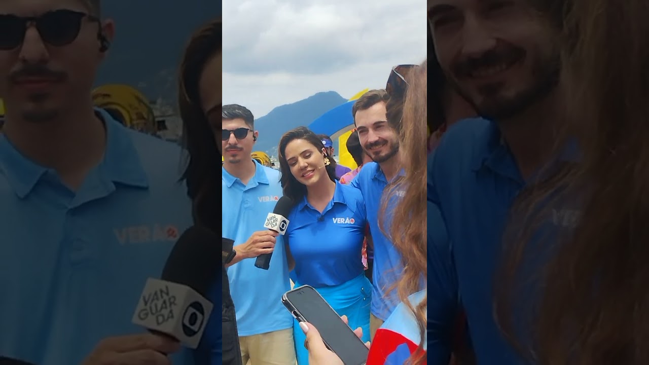 Talita frança no link vanguarda vetão em são Sebastião