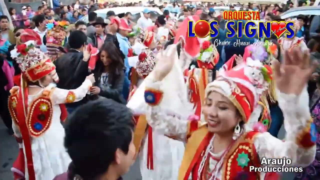 Orquesta LOS SIGNOS DEL AMOR - Mix Lloro por tu Amor - en Chavín de Huantar