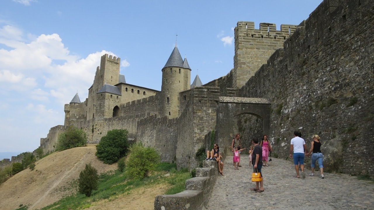 Camping La Cité and Carcassonne (France)