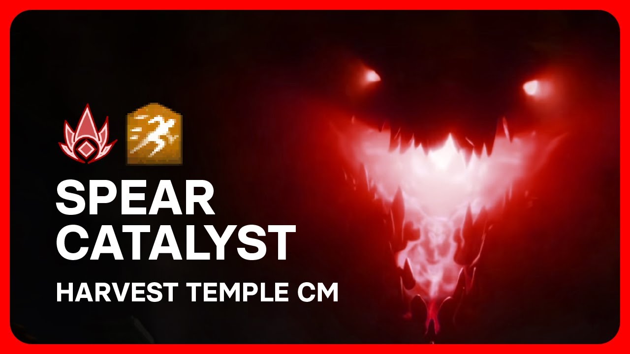 Harvest Temple CM | 27,2k Quickness Spear Catalyst