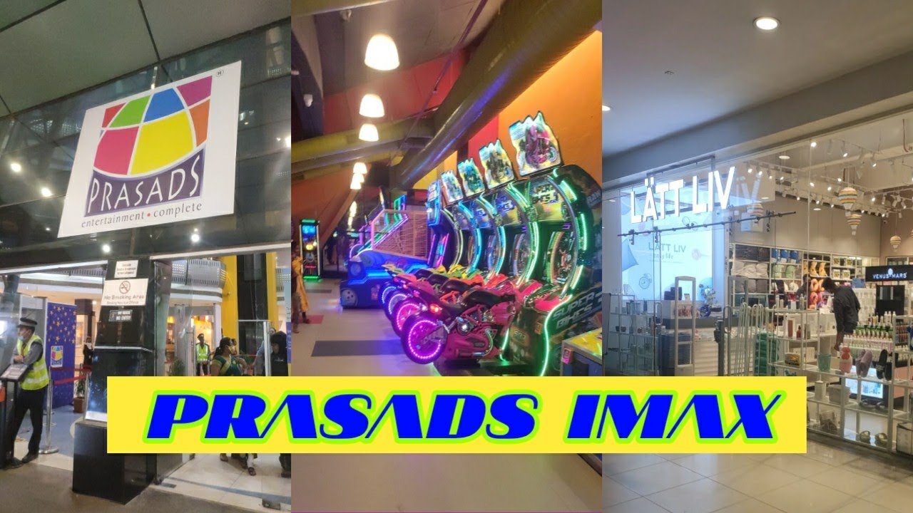 Prasad's IMAX Hyderabad | Tank Bund | Shopping Mall