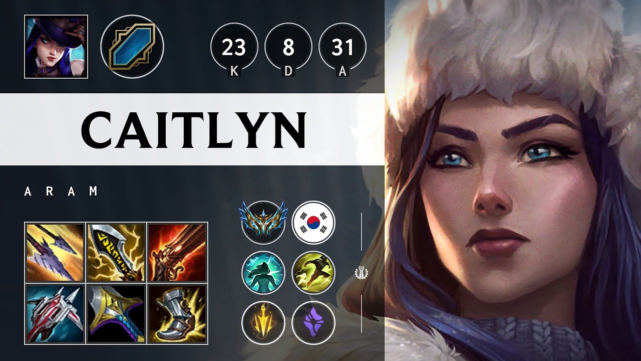 Caitlyn ARAM - KR Challenger Patch 25.08