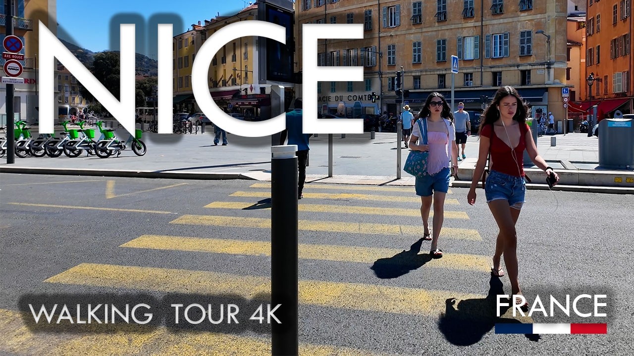 SUMMER WALK in NICE 🇫🇷 | Place Masséna, Coulée Verte & City Vibes