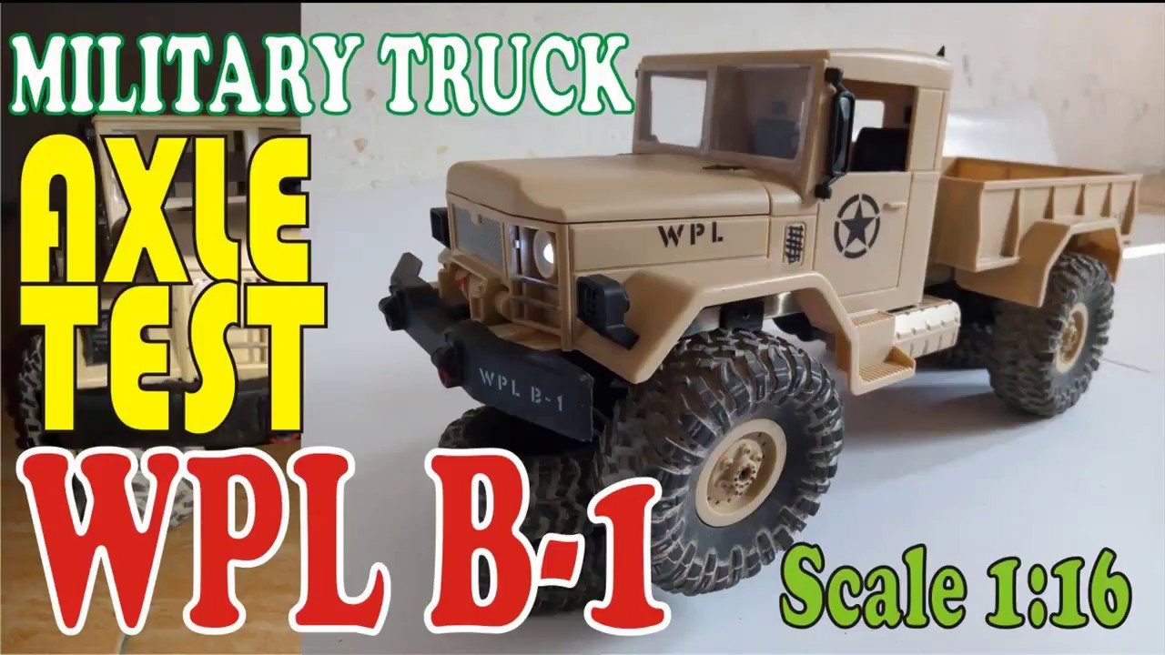 RC Truck WPL B1 RTR TEST
