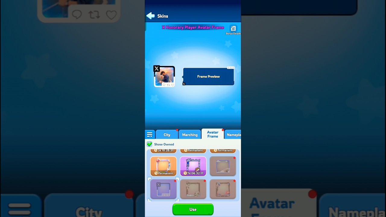 Whiteout Survival "X Avatar Frame" For Free 