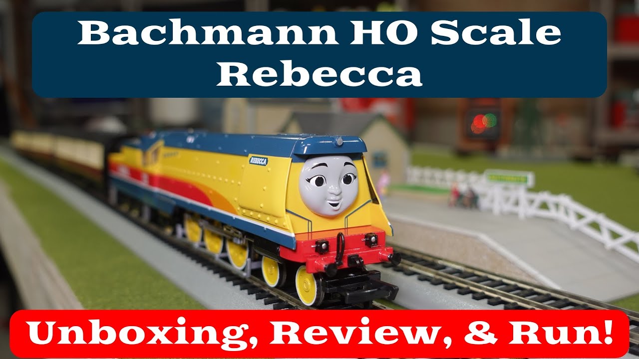 HO Scale Bachmann Rebecca Unboxing, Review, & Run!