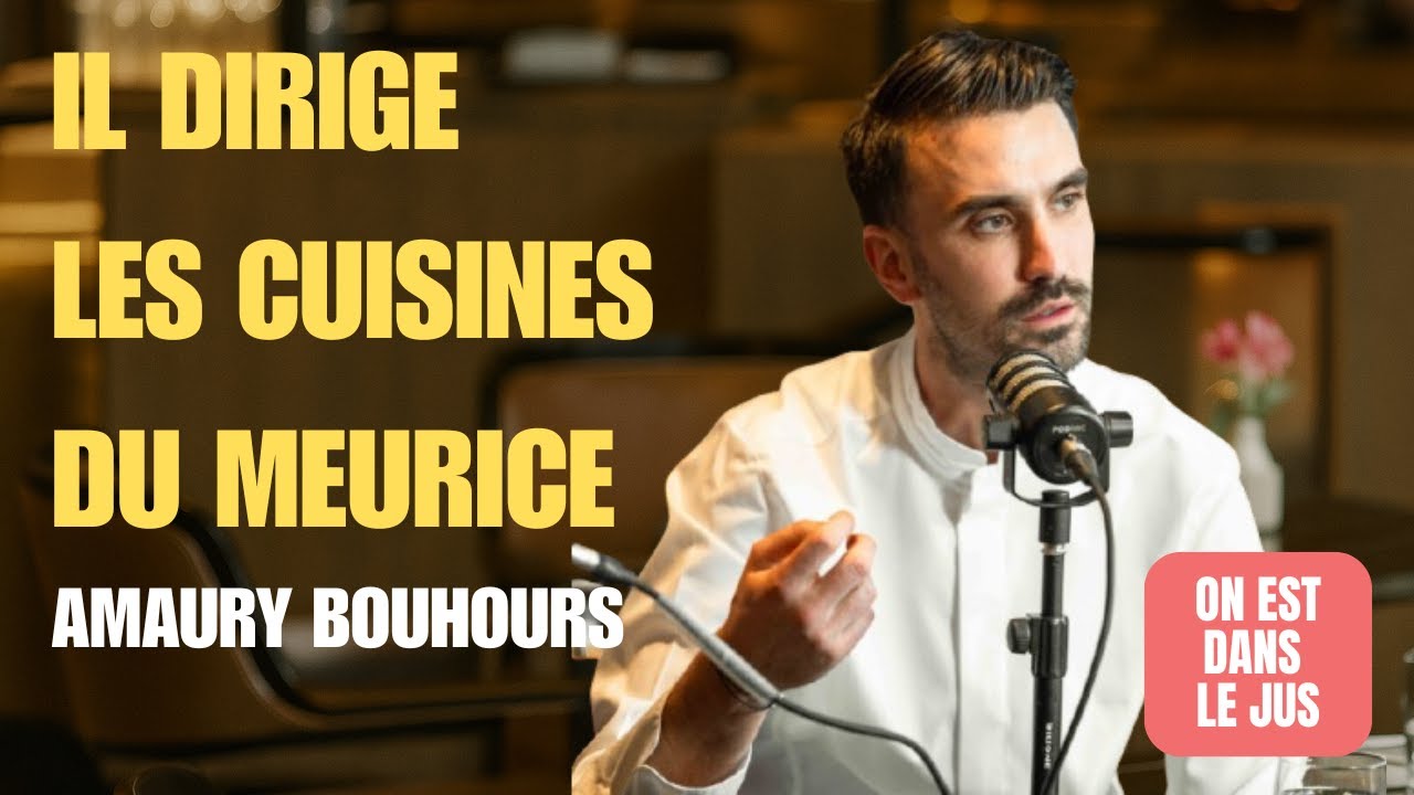 Il dirige les cuisines du Meurice, le plus ancien palace de Paris &ndash; Amaury Bouhours &agrave; Montr&eacute;al