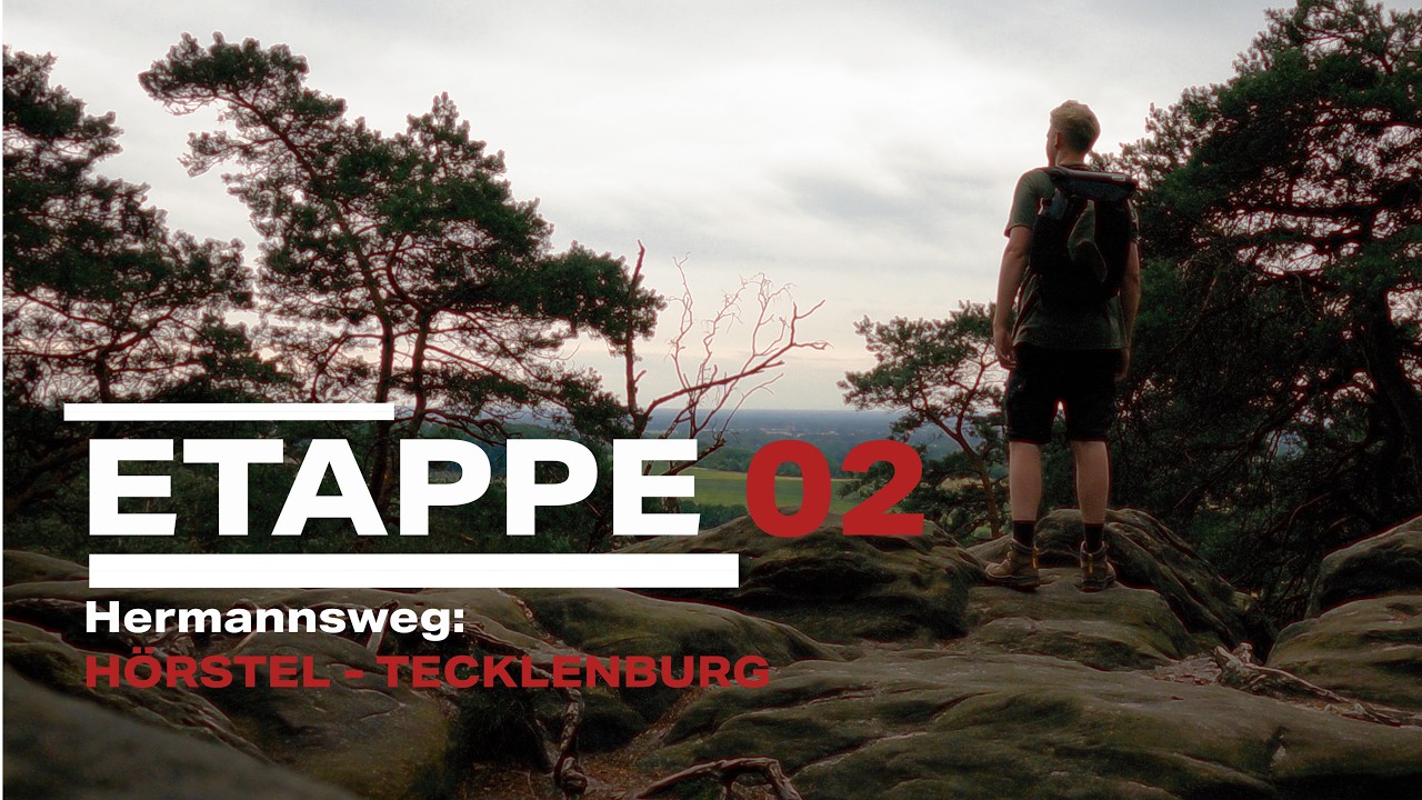 Hermannsweg Etappe 2: Von Hörstel nach Tecklenburg | 156KM auf Deutschlands Traumweg! 🥾