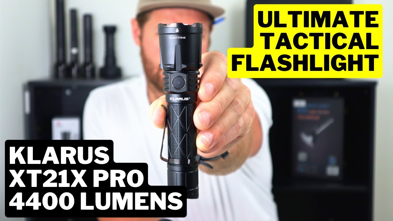Это действительно лучший тактический фонарь? | Klarus XT21X Pro 4400 люмен