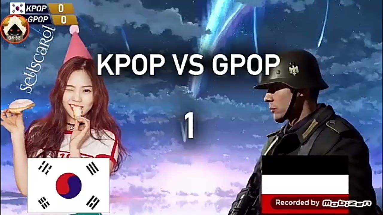 🇰🇷 K-POP vs G-POP(German Pop) 🇩🇪  [vídeo clonado] RARO