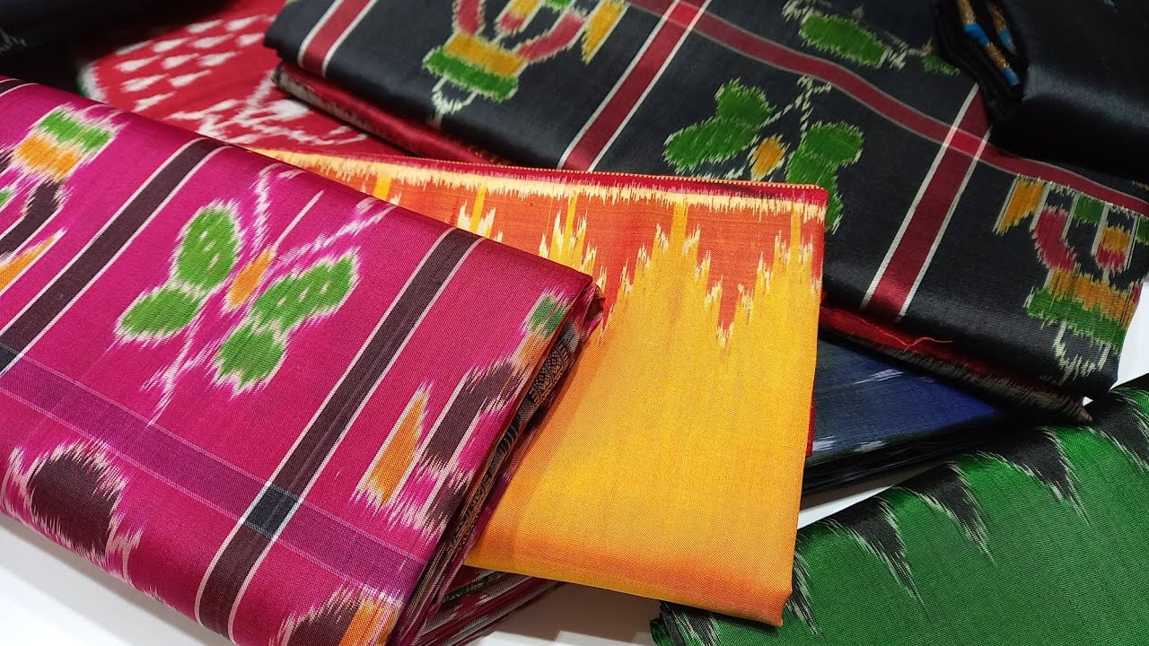 Odisha handloom khandua silk saree from Nuapatna | Sambalpuri ikkat silk sarees | 98279 99461