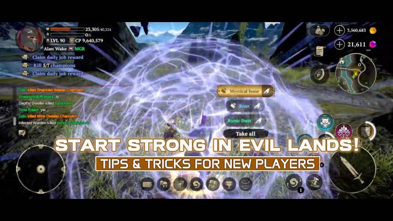 Руководство для начинающих по игре Evil Lands – советы для новичков!