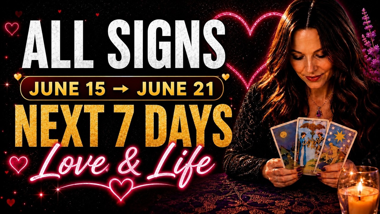 ALL SIGNS ⚡ What&rsquo;s Coming For You This Week In Love & Life &mdash; June 15th-21st