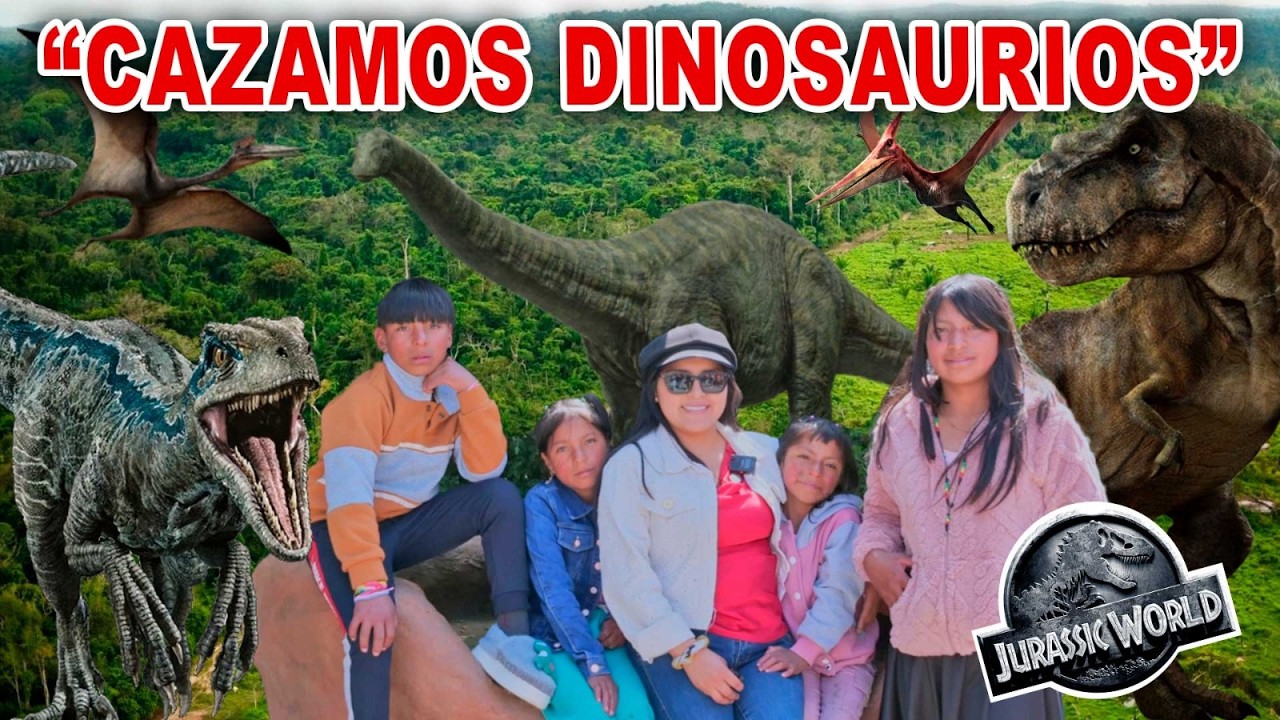 MUNDO JURASICO - VAMOS DE PASEO con los NlÑ0S HU3RF4NOS DEL PARAMO