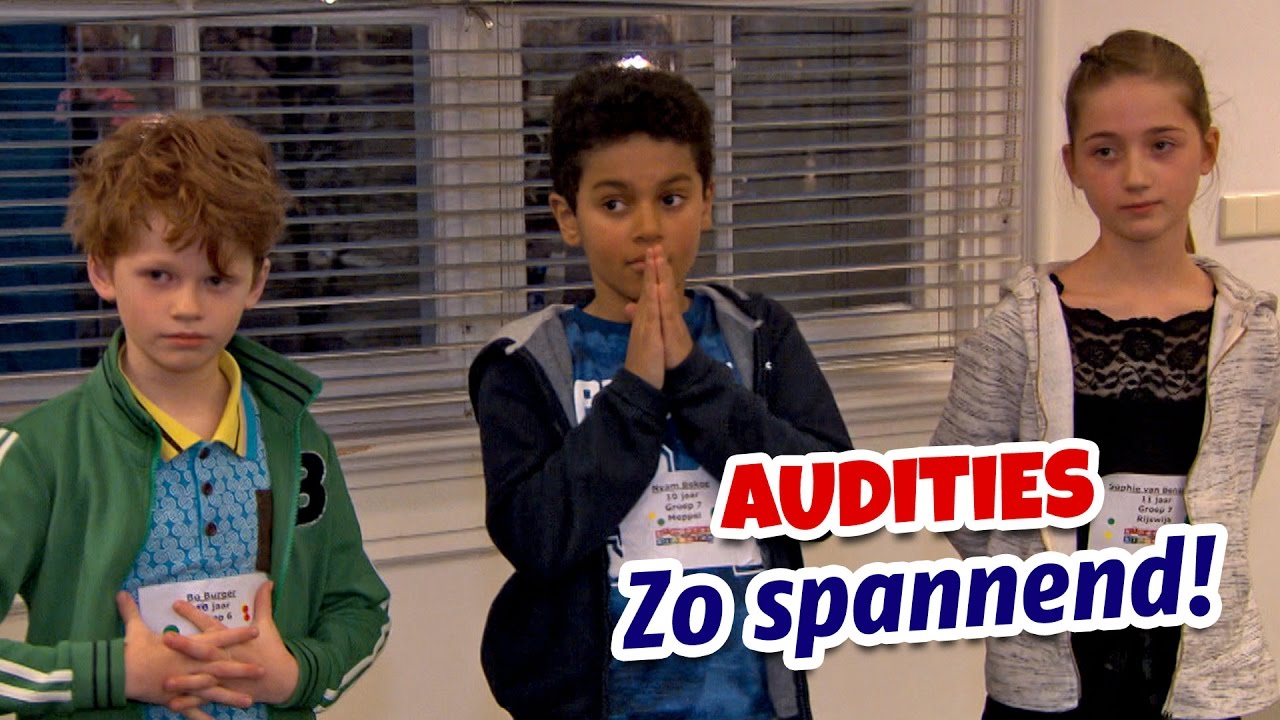 HET IS ZO SPANNEND! (Vlog 51 - Audities 2017) - Kinderen voor Kinderen