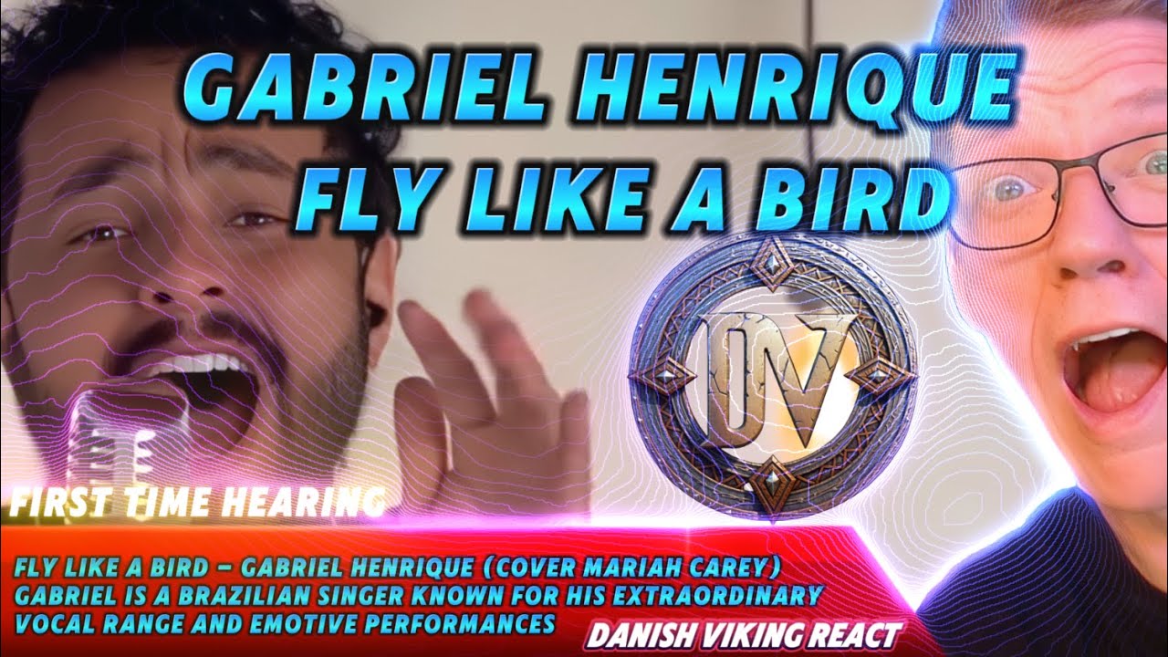 Gabriel Henrique First Reaction ! Fly Like A Bird #mariahcarey #reaction #gabrielhenrique