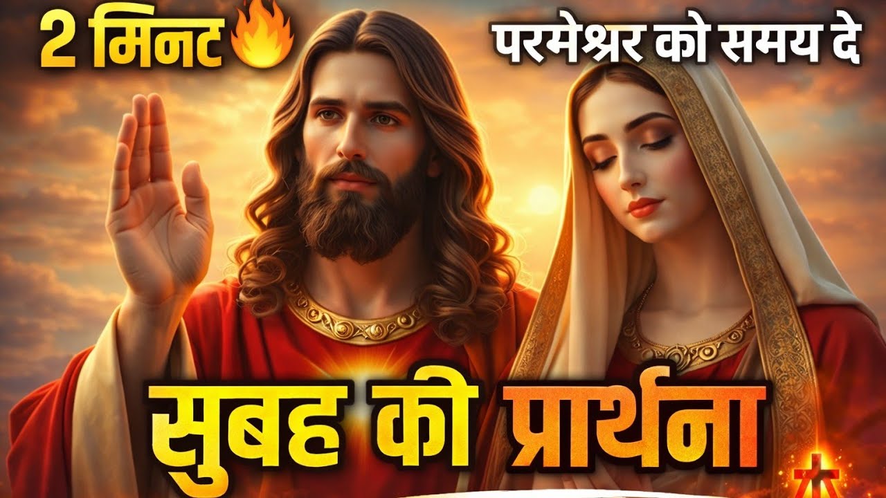 सुबह की सबसे शक्तिशाली प्रार्थना। जो प्रभु यीशु के चरणों में झुकेगा, उसका जीवन बदल जाएगा! MORNING
