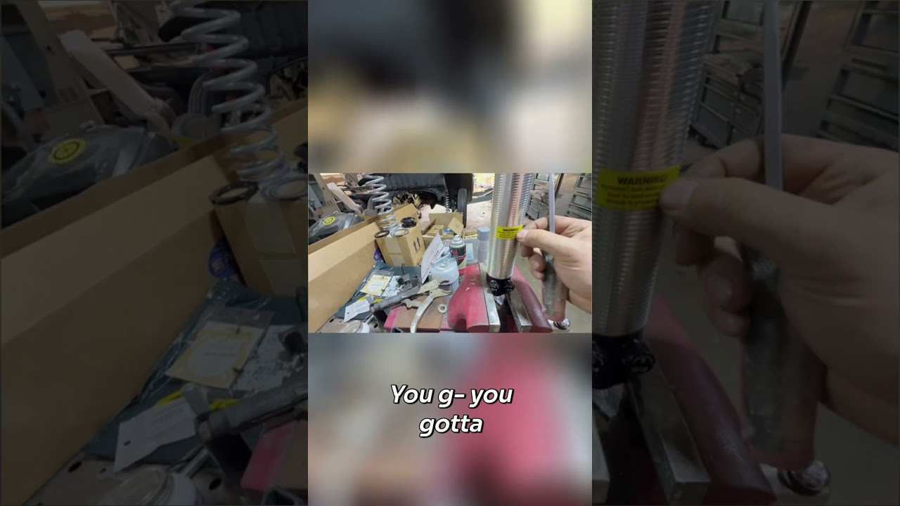 Coilover Prep: Remove Stickers, Anti-Seize Threads! Quick & Easy! 