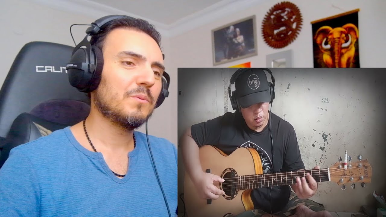 Alip_Ba_Ta - Dust In The Wind (Fingerstyle Cover) Reaction