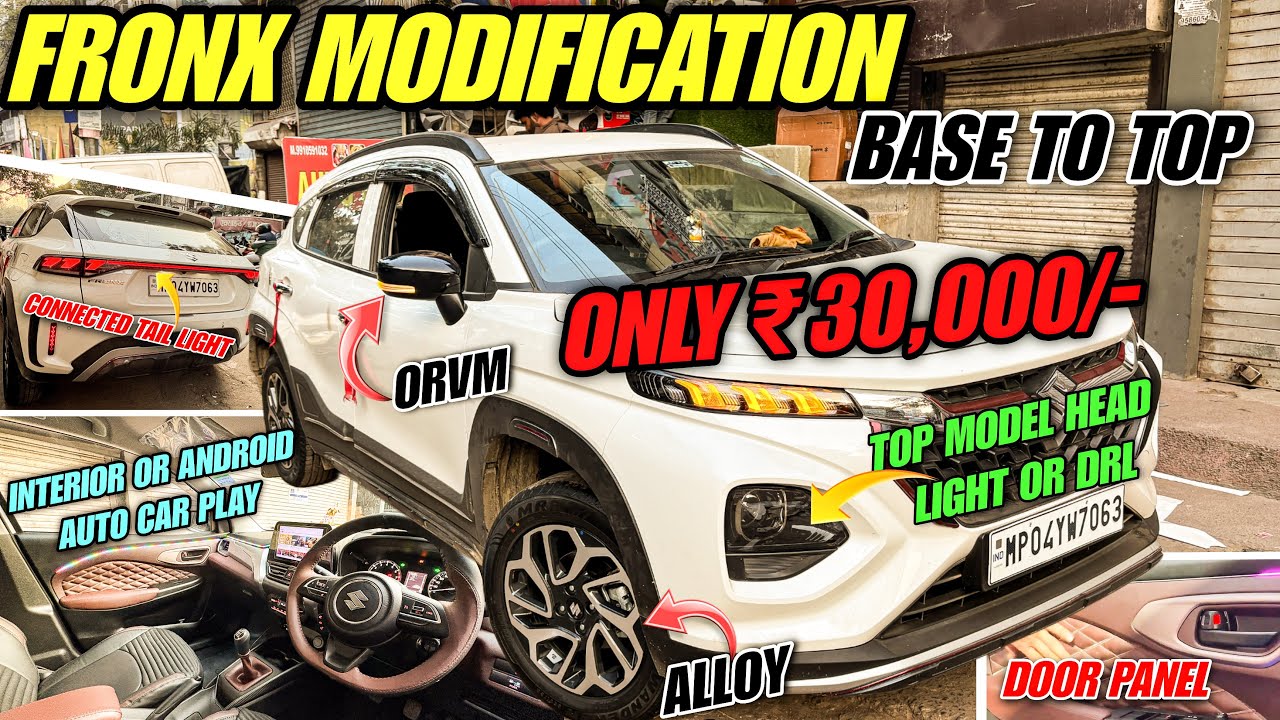 2026 FRONX BASE TO TOP MODIFICATION WITH PRICE V FRONX SIGMA MODELMODIFIEDR45K ONLY