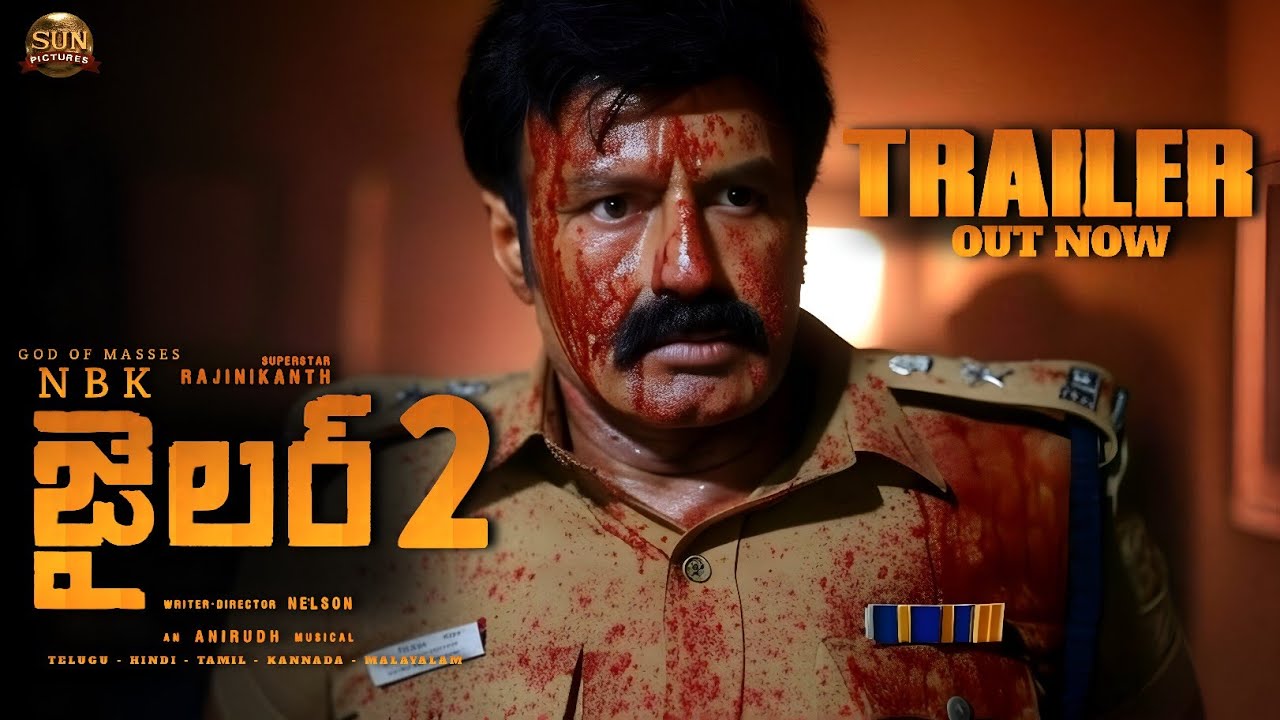 JAILER 2 - Balakrishna Intro First Look Teaser|Jailer 2 Official Trailer|Balakrishna|Rajanikanth|NBK