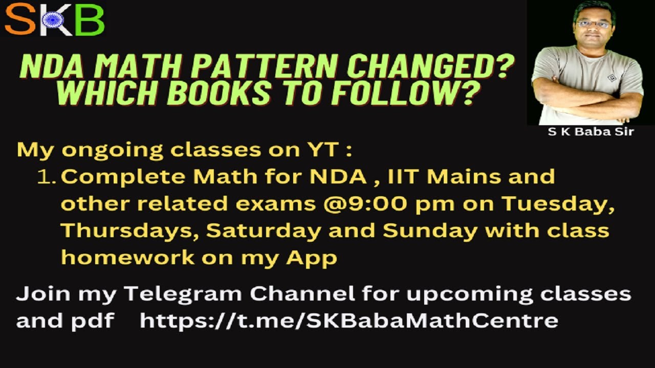 NDA Math Pattern Changed? || Which books to follow for NDA Math || How to prepare for NDA 1 2024