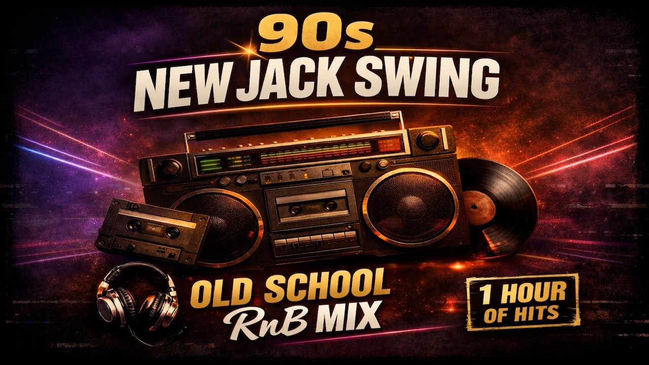 90s RnB & New Jack Swing Classics – 1 Hour Smooth Old School Vibes