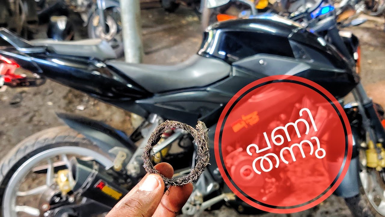 Gasket pani thannu guys😿/Akrapovic exhaust fitting on Ns200/
