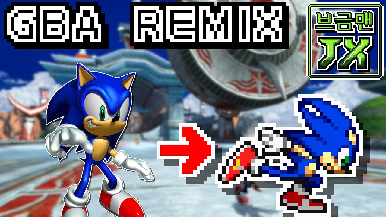 [GBA Remix]Seaside Hill Act 2(Modern) - Sonic Generations【Sonic Advance 2 Style】