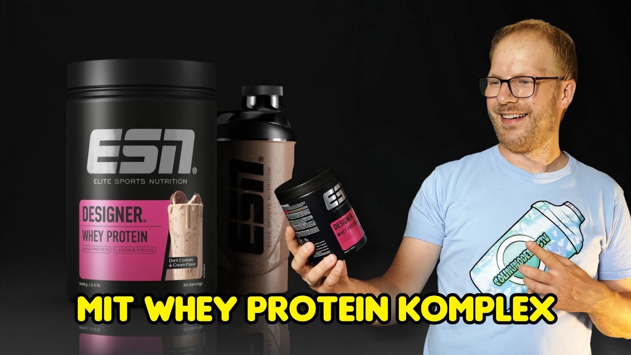 Designer Whey Protein Shake Dark Cookies & Cream von ESN im Test 
