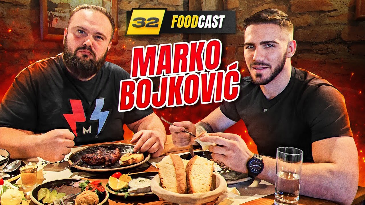POPULARNA MLADA ZVEZDA u BORILAČKOM SPORTU Planira da OSVOJI SVET !!! FoodCast 32 - MARKO BOJKOVIĆ
